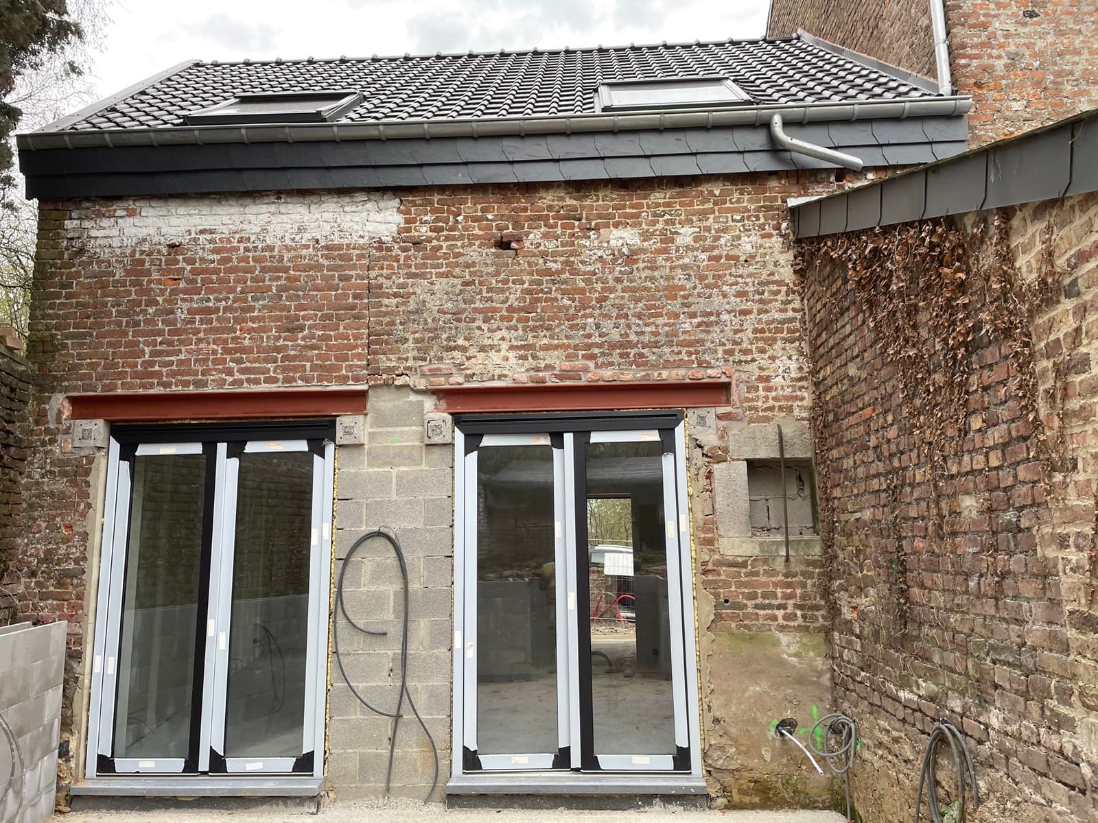 Rénovation ferme en pierre à Héron - Photo 6